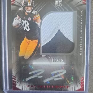 Pat Freiermuth 2021 Panini Black Red Rookie Patch Autograph /15