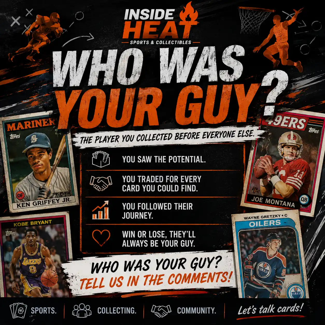 WHO DID YOU COLLECT BEFORE COLLECTING THEM MIGHT BE COOL